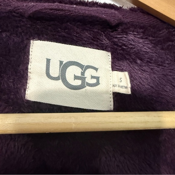 UGG Women's Cozy Dark Purple Robe - Picture 2 of 7